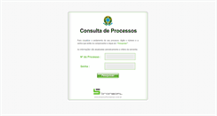 Desktop Screenshot of consultaprocessos.com.br